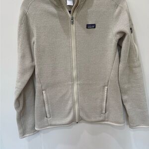 Patagonia Cream Full-Zip Jacket